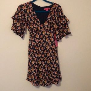Betsy Johnson Floral Romper